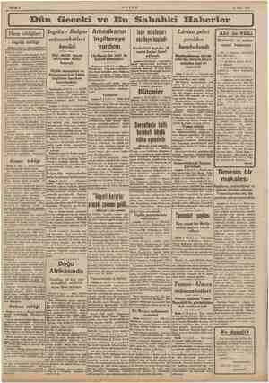  pohilg-2 AKŞAM 6 Mart 1941 | (ODün Geceki ve Bu Sabahki Haberler o | laşe müsteşarı Lârisa şehri Amerikanın İngiliz tebliği