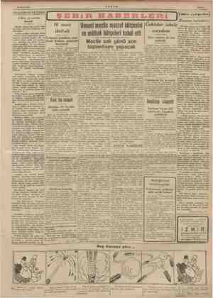    ” a aye ME e NN di rl vi Wi : > N ŞA 7 15 Mart 1941 AKŞAM ley Cübbe ve peruka EE iiR HABERLERİ e 16 mart o | Umumi meclis