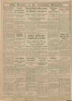    Bahite 3 : AKŞAM © 26 Haziran 1941 yi Cİ Dün Geceki ve Bu Sabahki Haberler ij Pravda Kafkasya ini ği lile Alman tebliği...