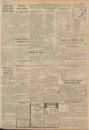  » 4 Temmuz 1941 Başvekil bugün Mecliste mühim deyanatta bulunak arafı 1 inci sahifede) Bayek bu beyanatı ne riyası e grup nin