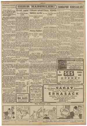    13 Mart 1942. Sahife 3 İSINGAPUR KORSANLARI | Ekmek çeşnisi 'Tefrika No, 45 Yazan: İSKENDER F, SERTELLİ Dün yeni bir...