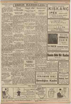  Sahife 3 17 Mart 1942 Memleketimizde çevrilen bütün Türkçe Filmlerin HASILAT REKORLARI hn yp Ziraat Kaçak etler | Marmaradaki