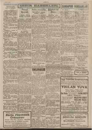    Bi İSiNGAPUR KORSANLARI uydurma kelimeler 20 Mârt 1942 Sahife 3 | i | j Petrol Şüpheli iki Tefrika No, 57 Yazan; İSKENDER