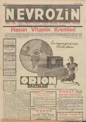  "Böhite $ mi gri 28 Teşrinievvel 1942 Vücut için vitaminin ne ğ kadar lâzım tar. e başlamışlar ve güzel neticeler elde...