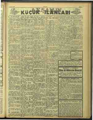     5 Haziran 1949 3 — iy Bahrayi- sokağında 13 1 v4No 5 bağ, z ane ki en satlıktır, 12 dg Altını “4 ARIY MEŞHUR BİR ALMAN...