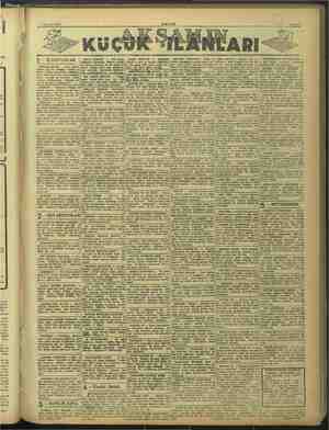     YIN nda cr 17 Haziran 1943 Sahife 7 ACELE SATILIK — 1500 liraya Kadronfer Kuruvaze pm 1000 LİRAYA SATILIK — e ei a voltia