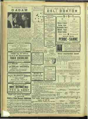      düğü m9 : rar Sahife 4 1 Nisan 1944 Ses 2s tiyatrosunda ilk dram | LES L9SvEZI Bulmaca | Cemiyetin “in ded biat inin...