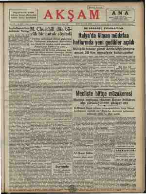  Bulgaristan'da kabine buhranı devam ediyor, yehi | kabine henüz kurulamadı PERŞEMBE 25 Mayıs 1944 Sene 26 — No. 9195 — Fiali