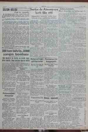     1945 Mahkeme koridorlarında: de ilân etti Hükümetimiz tarafından verilen karar hakkında Isviçre mahfillerinin mütalâası