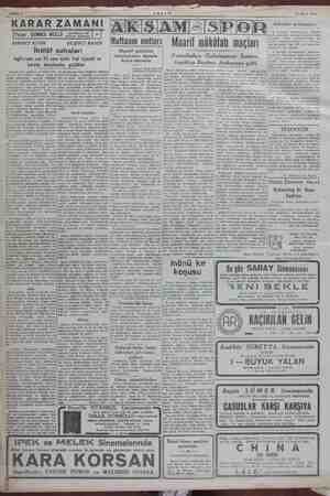     17 Mart 1945 | Halkevleri ve Kurumlar i ARAR ZAMANI Yazan : SUMNER WELLS merieize münşanı | 99 BİRİNCİ KISIM BEŞİNCİ BAHİS