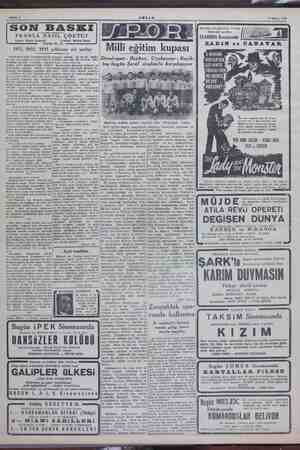  Sahife 4 5 Mayıs 1945 SON BASKI FRANSA NASIL ÇÖKTÜ? Yazan: Pierre Lazareff Çeviren: Şevket Rado Tefrika No, 29 1931, 1932,