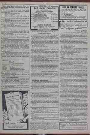  AKŞAM 5 Ağustos 1945 Devlet orman işletmeleri hesabına Bursa tica- ret e okutulacak öğrencilerin kayıt ve ka- bul ş iz 1 ipe