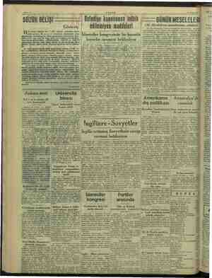    Sahife 2 | 0 AKŞAM 23 Orak 1947 SÖZÜN GELİŞİ Belediye Kanununun tatbik GÜNÜN MESELELERİ Gösteriş | | Edilemiyen maddeleri