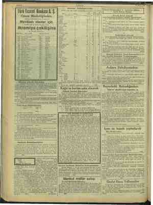    AKŞAM 24 Mayıs 1947 Sahife 6 i k Ti p k Türk Ticaret Bankası A. $. U Müdü ül d İ mum UCdUL ugun en: | Merkez ve Şubelerinde