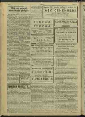    Sahife 4 MAHKEME KORİDORLARINDA: AKŞAM 21 Ocak 1948 işide Bir Cami Yâplırma ve Maksud efendi : yene na Amerikay 3 Efendi