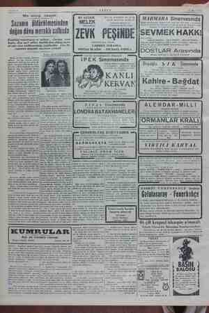  AKŞAM 17 Mart 1949 Sahife 4 Mis sokağı cinay: Suzanin öldürülmesinden doğan dâva meraklı sahhıada Kendisini tanınmayan ve sa