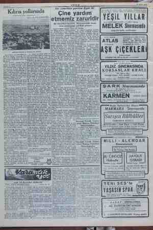    DM led e lk Ni AN 1 Şi, İŞEME NİKE al my AKŞAM 12 Mayis 1948 Bir Amerikan gazetesi diyör ki; Çine yardım etmemiz zaruridir