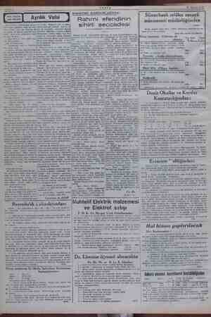    Sahife 6 AKŞAM 25 Haziran 1948 “es | Ayrılık Valsi na oturdu. Bidayette tatlı ve La nra inilti gibi ıstıraplı, ümitsiz vi