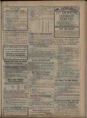    19 Şubât 1949 "AKŞAM İns?2a Devlet D Genel nizyo'lari ve M Limanları İşletme üdürlüğü İlânları imerhank iplik ve Dokuma...