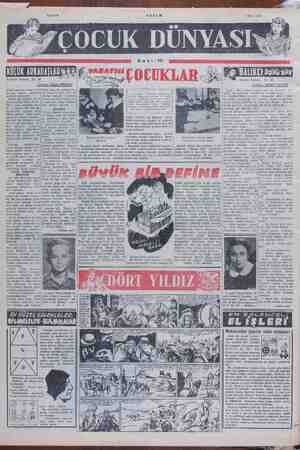    Sahife 6 1 Mart 1949 Terbiyevi Roman: No, 10 Melek yanında olduğu hal-| talih bana da yardım etse de güle oynaya dosdoğru)