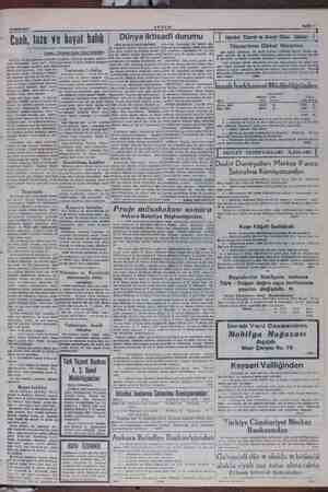  x > 26 Mart 1949 AKŞAM Baklfe 7 EEE Canlı, taze ve bayat balık Yazan : Profesör Cafer Sakla b e tanbulda a a satan denizden