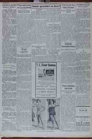  16 Mayıs 1949 AKŞAMDAN AKŞAMA Mü - İlya Pahalılıkla mücadele |Sabah gazeteleri ne diyor?) Terkos su fabrikası İSTANBUL HAYATI