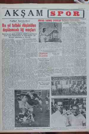  Sahife B — 24 Temmuz 1949 Futbol harekeileri Futbolda milli me — Demo ai pu: sisteminden vazgeçelim Galatasaraylı ların...