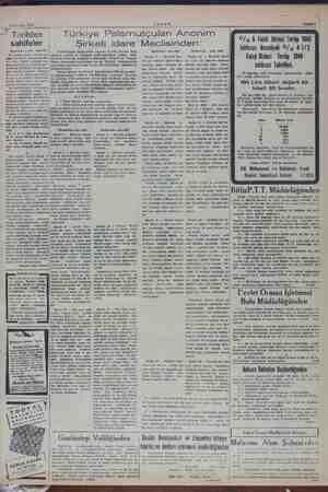    13 Ağustos 1949 e “> Tarihten sahifeler (Baştarafı 5 inci sahifede) 30 haziran pazar akşamı pa- dişah tamamen ağırlaşınca