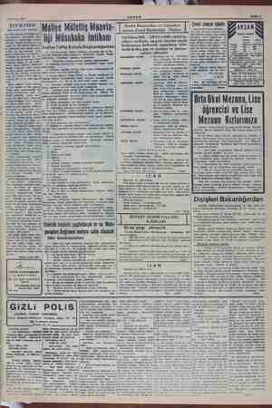    17 Ekim 1949 TIYATRO (Baş tarafı 5 inci sahitede) tın, dalâveranın di lebe çaldığını EDE in Larnois'ye — dürüstlüğü erir et