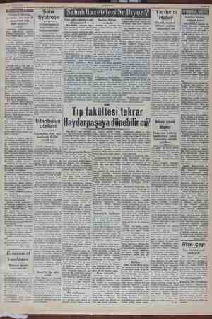  YA e a a MANN, A, 21 Şehir Matbuat kanunu yapmağı, anayasa menetmek bile kâfi değildir ii be tiyatrosu Talimatnameyi genenler