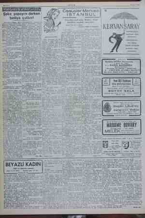    Sahife 4 AKŞAM Casuslar Merkezi! 21 Ekim 1950 / Şaka yapayım derken | elinin. iç ISTANBUL ii İliş *. bel ttım! TN elâya...