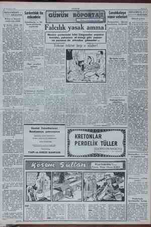    17 Haziran 1951 AKŞAM Sahife 3 Sarkıntılık ile EYE pi Çanakkaleye iSTANBUL — mücadele GUNUN KEL vapur sefe seferleri |)...