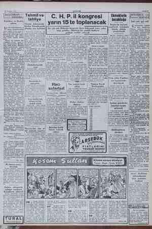    21 Haziran 1951 Politikacı ve Devlet t adamı D; ğini m teşkilâtımızda ve tahliye an kifayetsizli- den İskenderunda| — AKŞAM