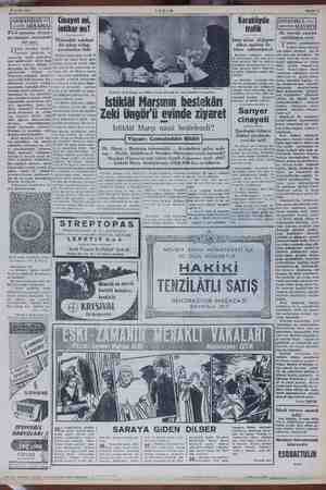  a MM.” Gİ A 9 Şubat 1952 ve Türk sanatını dünya- ya tanıtan muazzam bir eset Sanatlar Akade- şehircilik ve profesörü, Celâl