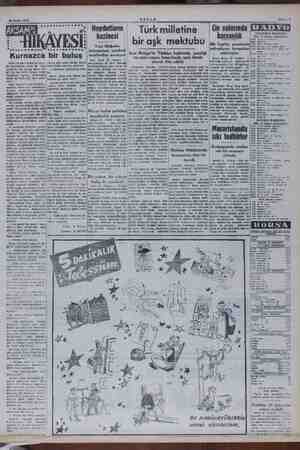    22 Şubat 1952 AKŞAM e er 7 AAA ŞU Ş ŞE EEE AKSA ın HİKÂYES * L$ , k A a iii Kurnazca bir buluş Ninet ile Bulo bunca yıl...