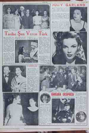    Sahife 6 . AKŞAM 18 Mart , 1952 Bı 5t gibi Judy Garland, bundan bir buçuk sene Kadar evvel asabi buhran- lar intihar...