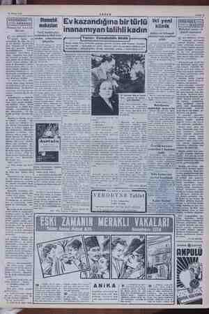  25 Mayıs 1952 AKŞAM Sahife $ Yerli imalâtçılar, makasların ithal Mânevi bir temizlik ihtiyaci erçi, ti lik bizim- Gi kinien