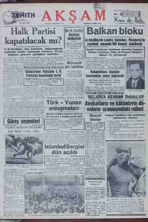    PAZAR 22 HAZİRAN 1952 AK > KURULUŞ TARİHİ: 1918 GÜZELLİĞİNİZİN İDAMESİ » l » « . KULLANMAKLA KAİMDİR> Halk Partisi...