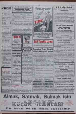  Sahife 3 26 Eylül 1953 ARJANTİNLİ SÜVARİ- L MAĞLÜB ETTİLER 'UPADA bir turnede bulunan ri sü- variler bakalarını ve  ahinde
