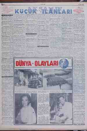  1 Ekim 1952 —— —— DOLAYISİLE marka taksi Bomonti Ziraate sok. 17, Telefon; Satılıktır. Müracaat Ergenekon. 804 olunur 38-40