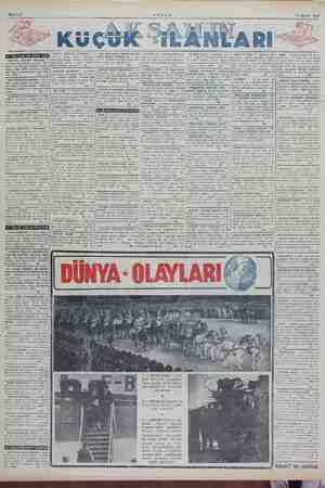    Pe Sahife 6 17 Kasım 1952 m vE acele satılık tında dükkân bulunan İçer sarılır. oromomir. — |, çok YENİ NAT DAMERİGVE BİR |