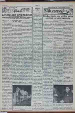    12 Aralık 1952 : AKŞAM Dilekler Denizcilik memurları zammının Amerikada Gerek hükümet, gerek spor idarecile mevzuu Re...