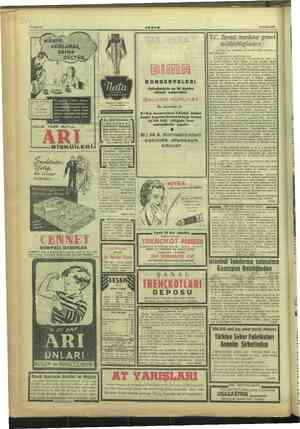  #ahife 12 AKŞAM 10 Ekim 1953 Bu rınıı eımı HALİS TAZE SÜTLÜ ARI İ istemezmisiniz. eti çlüğü ortadan kaldırıp Bisı((:ı_iı.F.RL