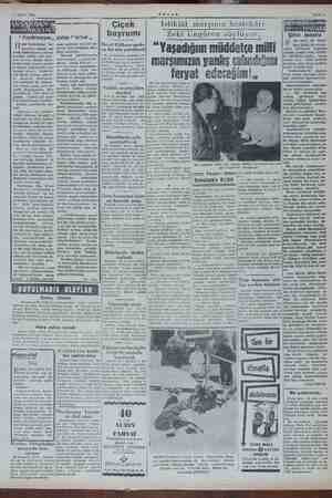    19 Şubat 1954 “ Ee , yerine “ ta'kım ,, afişini is pastörizasyon ke- Valinin gazeteci le, suz Kıble, Kibele süenler Pp cis