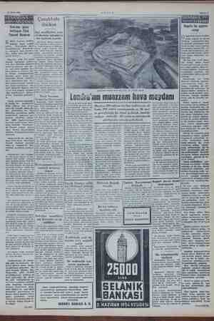    10 Mart 1954 ———— Sahife 3 Kırkıncı yılını kutlayan Türk Ticaret Bankası Umumi umi  Harbde, ha; ayli yokluk şöyle irinci