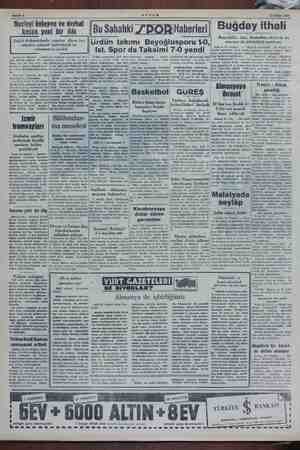    Sahife 2 AKŞAM 23 Ekim 1954 Nezleyi Ö nleyen ve derhal kesen yeni bir ilâç Bu Sabahki7'DOJ Ke maz ça i müspet m ruhsatname