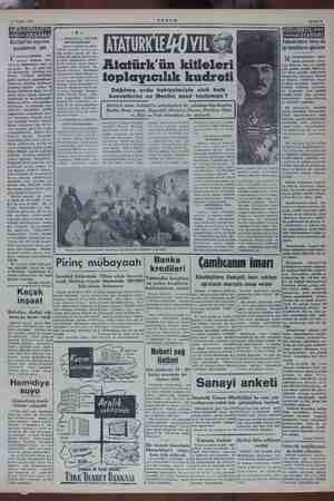  11 Kasım 1954 —— ŞAM Matürk'ün hayatını yazabilmek için umhuriyetimizin rucusu Büyük ie türk'ün. e beri 16 6 yılın her 10 ka-