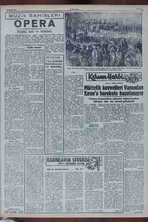    A” EE ŞAMAMA AN. ONNO A a A GE ŞA MUZi k BAHİSLERİ OPERA Mazisi, hali ve istikbali SES GÖSTERİŞİ nel doğdu. ekolde en çok