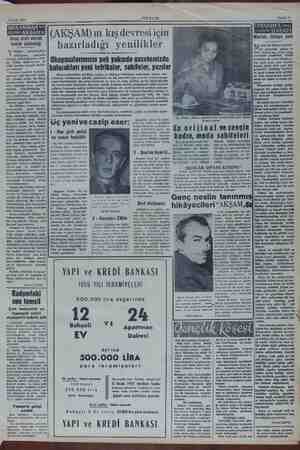    8 Ocak 1955 : A /REŞAM, Sahife 3 e mİ, ğa AKŞAM)ın kış devresi için kabak idari hazırladığı yenilikler abancı (memleketlere