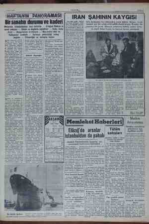    17/Ocak 1955 (HAFTANIN PANORAMASI - Birsanatın durumu ve kaderi Mütareke Istanbulundan bazı hatıralar — Ertuğrul Muhsin ve